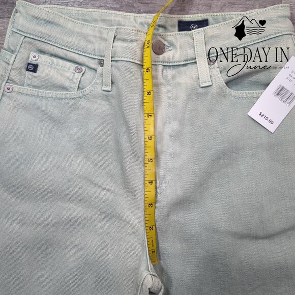 Adriano Goldschmied High Rise Wide Leg Crop Jeans Size 27 (4) - Picture 4 of 6